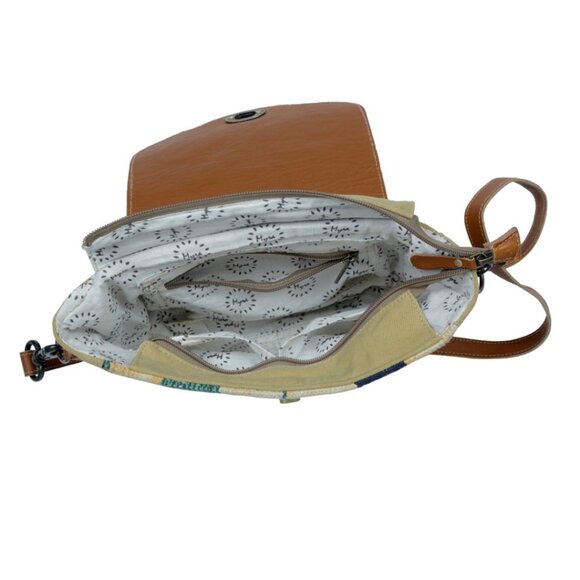 MYRA BAG Floral Etching Western Hand Tooled Crossbody Bag NWT - Picture 4 of 15